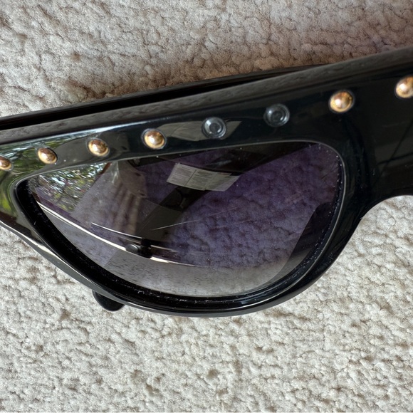 Celine CL40011S 40011 01B Sunglasses Authentic 58 mm Studded Black Gradient Nice - Picture 13 of 16